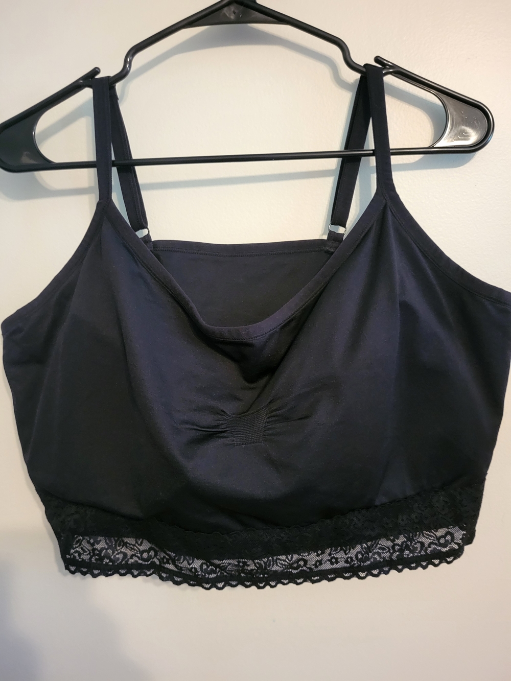 torrid Black Lace Hem Bralette